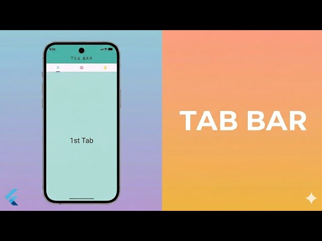 Flutter TabBar & TabBarView Tutorial | Custom Swipeable Tabs | The Tech Leaf
