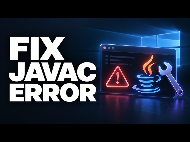 Install the JDK and Fix javac Not Recognized on Windows 10 (2015)