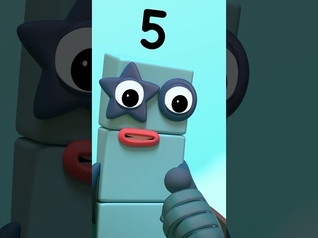Colorful Math – Part 1 | Learn to Count from 1 to 5 | Numberblocks Spanish #shorts