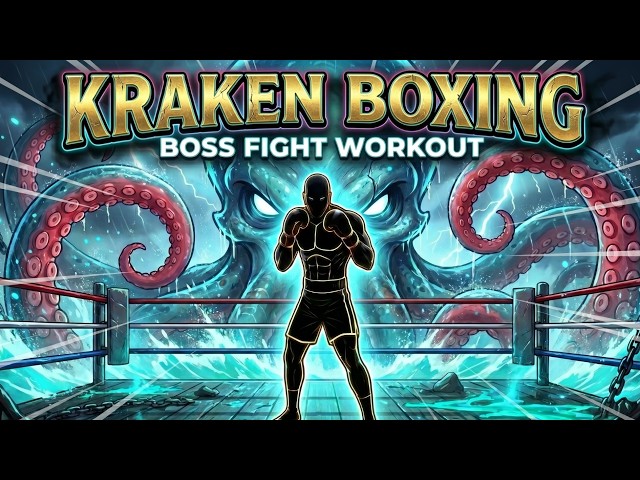 🦑 KRAKEN SHIP BOXING ⚓️ Epic Boss Fight Workout PE & Brain Break | Immersive Warm Up