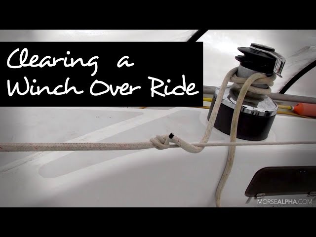 How to Clear an Override on Your Winch with a Rolling Hitch