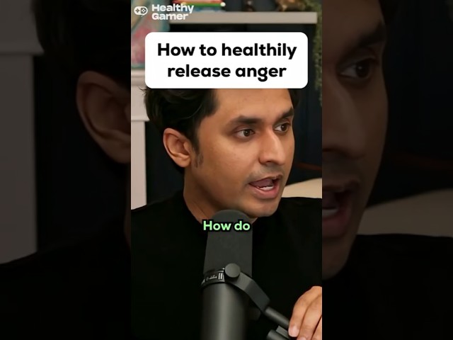 How to release anger the right way