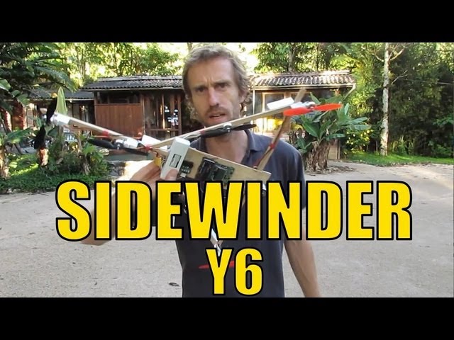 Experimental thrust vectoring multicopter. Version 2. RCHacker #25