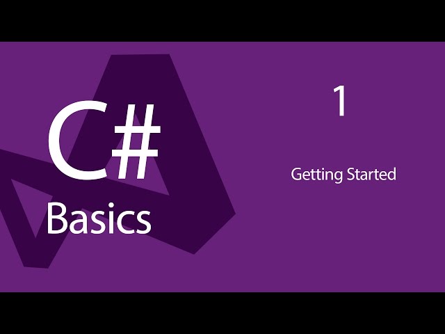 C# Programming Tutorials: Beginners 01 - Getting Started