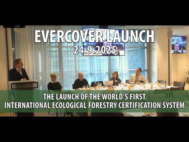 Launch of the World’s First International Ecological Forestry Certification System 24.9.2025