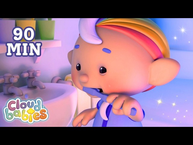 Bedtime Routines | Cloudbabies Bedtime Stories | Low Stimulation Cartoons
