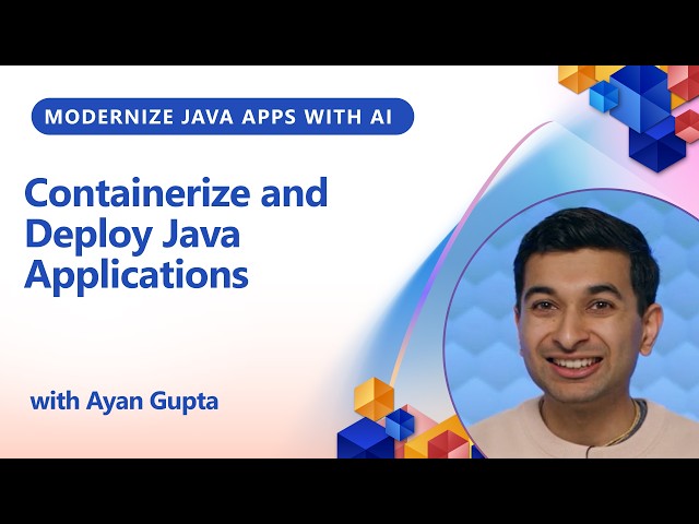 Containerize and Deploy Java Applications