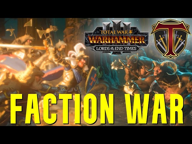 Lord of the End Times FACTION WAR | Total War Warhammer 3 Competitive - 25 Factions, 1 CHAMPION
