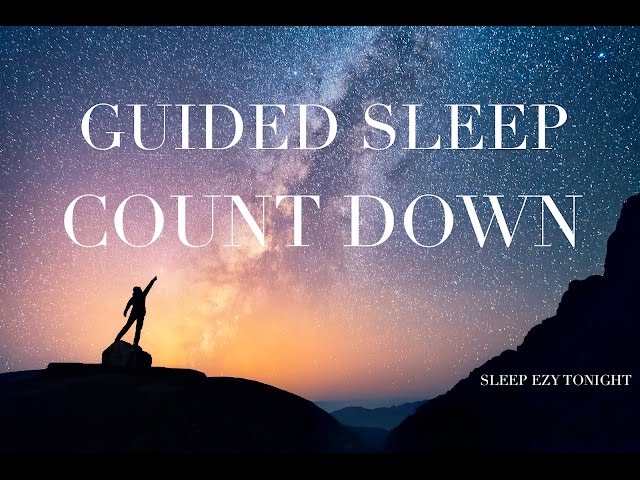 Guided Sleep Countdown ☯ Meditation for Anxiety and Sleep