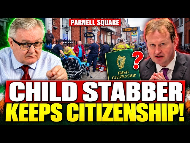 Minister CORNERED Over Parnell Square Attacker’s Irish Citizenship !!