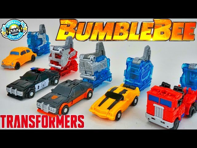Bumblebee Movie Toys Transformers 6 Speed Series Wave 1 Collection Barricade Hot Rod Energon Igniter