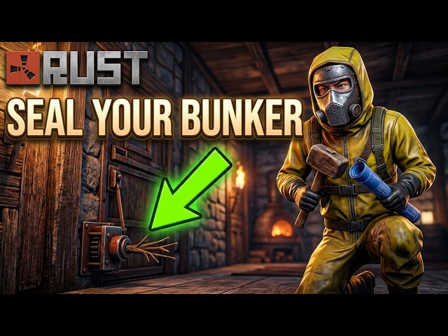 How To Seal A Bunker In Rust  LIVE🔴