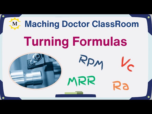 Basic Turning Formulas - Machining Doctor