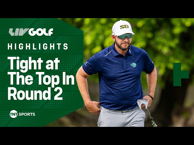 LIV Golf Hong Kong Round 2 Highlights | Dean Burmester and Carlos Ortiz tied at top ⚔️
