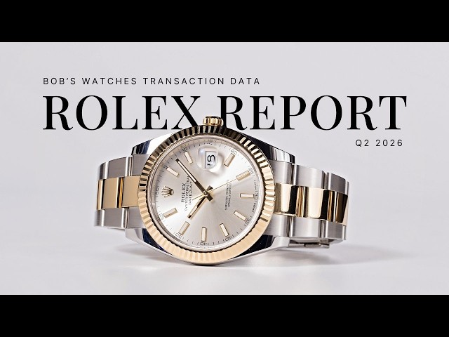 The Rolex Market Just Shifted — Here's the Q2 2026 Data