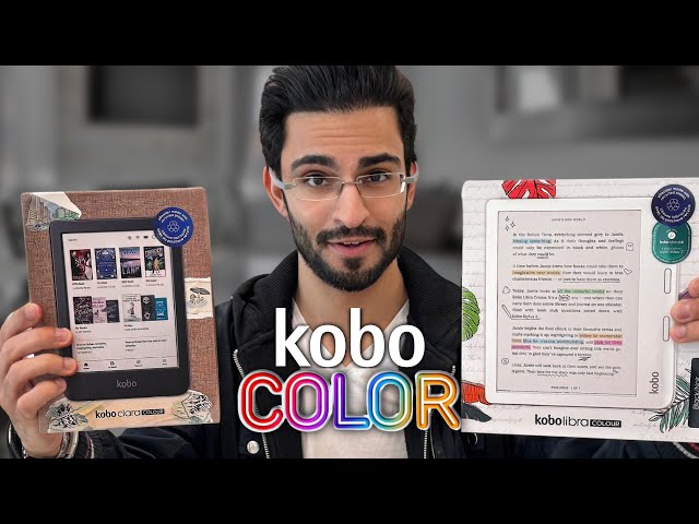 Kobo Clara Colour + Kobo Libra Colour UNBOXINGS!