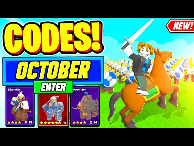 ⚠️New⚠️ ALL WORKING CODES For Command An Army October 2026 - Roblox Command An Army Codes 2026