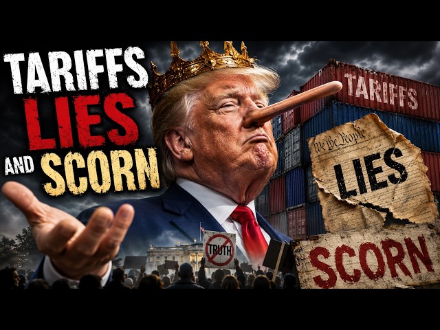 Tariffs Lies and Scorn - A Trump Parody | Caron & Cohen