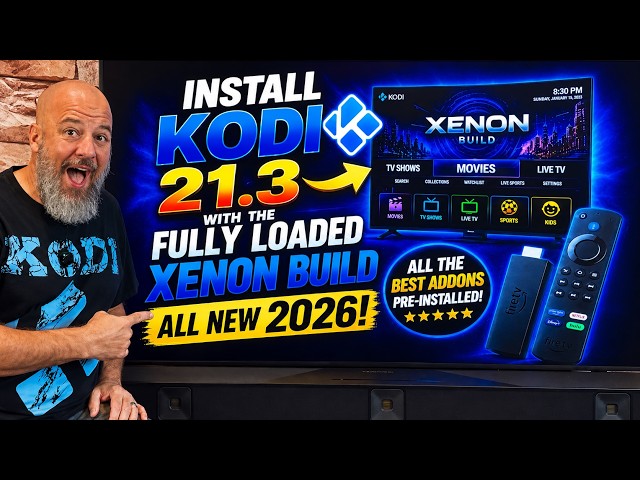 How to Install the FULLY LOADED KODI Xenon Build on any Fire Stick