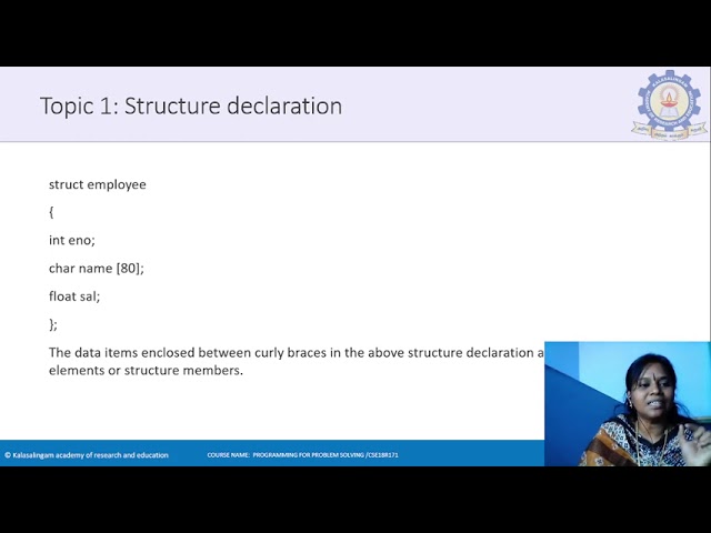 Structures In C