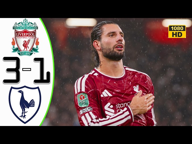 Liverpool vs Tottenham 3-1 Extended Highlights & All Goals 2026