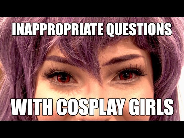 Inappropriate Questions with Cosplay Girls at WonderCon 2017