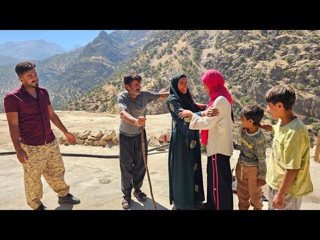 Esmaeil's efforts paid off: Marzieh found refuge at her uncle's house.