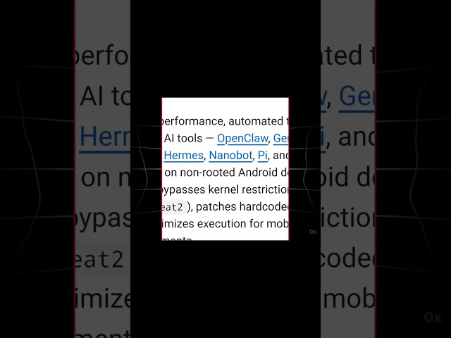 AI Agents in Termux: Droid AI Toolkit, OpenClaw, Hermes & Nanobot