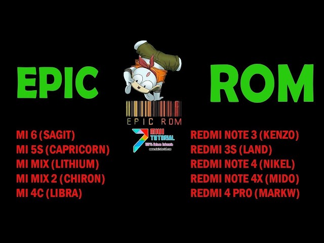 How to Install EPIC Custom ROM on Xiaomi Smartphones: Recommended for PUBG and Mobile Legends Gaming