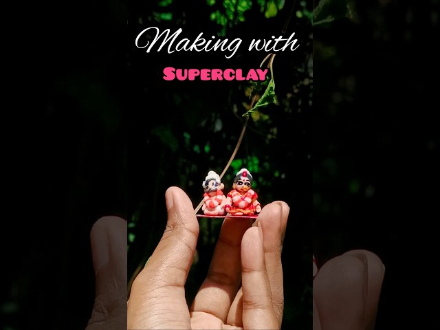 easy clay art💡#decoration #tutorial #fyp #handmade #viralshorts #diy #craft #trending #art #clay #yt