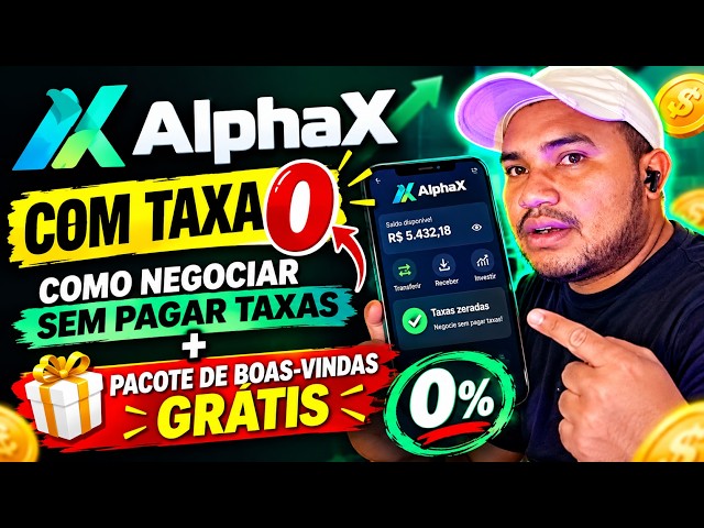 AlphaX with 0% FEES How to trade WITHOUT paying fees + FREE WELCOME PACKAGE