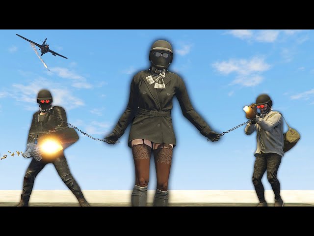 Battling Cringe Gamer Girl And Her Army Of Tryhard Simps (GTA Online)