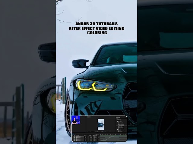 BMW CAR COLOR EDITING IN AFTER EFFECT