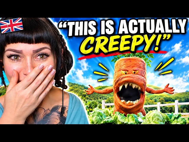 British Girl REACTS to Robot Chicken’s CREEPIEST Moments…This was CREEPY!