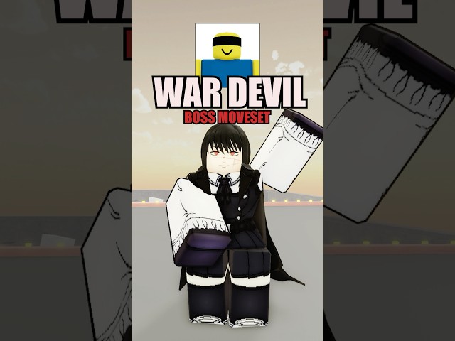 War Devil BOSS in Jujutsu Shenanigans!