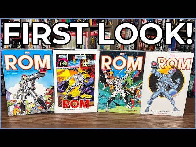 ROM: The Original Marvel Years Omnibus Volume 1 Overview | Romnibus | The History of Rom!