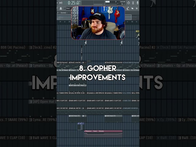 FL STUDIO 26: GOPHER IMPROVEMENTS 🔥 #flstudio #flstudio26 #beatmaker