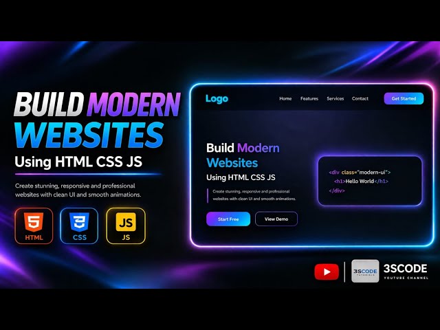 Responsive Web Development complete Tutorial 2026 | HTML CSS JS for Beginners #WebDevelopment #HTML