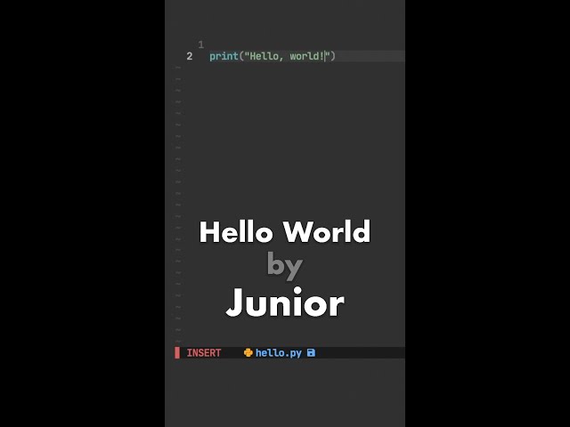 Junior vs Mid vs Senior Developers #shorts
