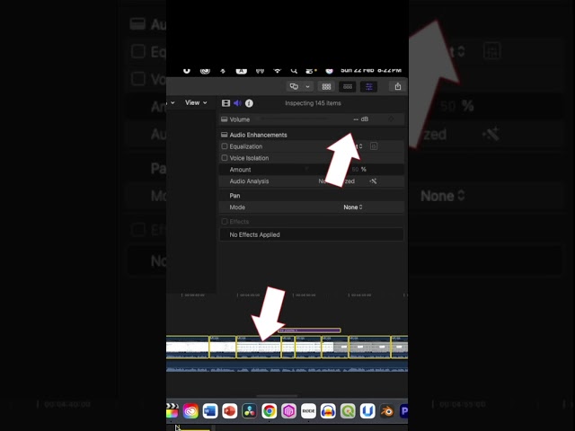 Muting All Clips at Once FCP #finalcutpro
