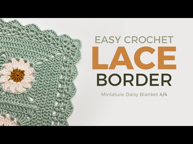 My All-Time Favorite Crochet Border + How to Do It!