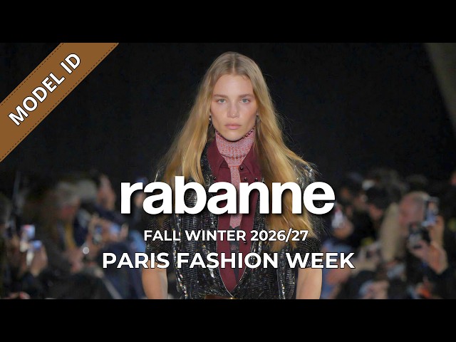 Rabanne Fall Winter 2026/27 Fashion Show Model ID | Paris Fashion Week