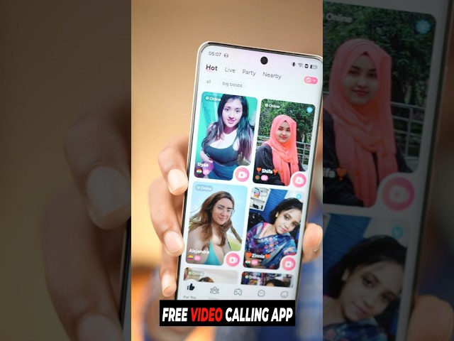 😍 Best free video Call app with girls !! best Live video calling app !! #techybindass