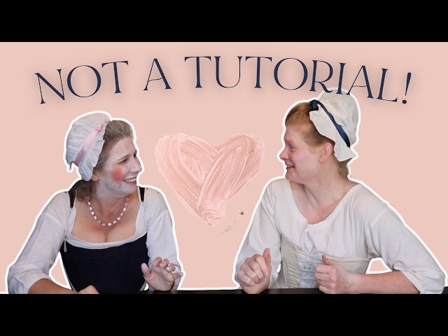 Definitely NOT an 18th Century Makeup Tutorial