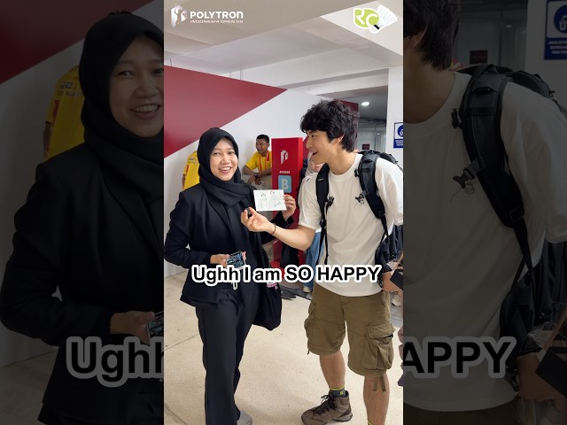 What Happens When Badminton Fans Meet Their Favorite Badminton Player | 2026 Indonesia Open