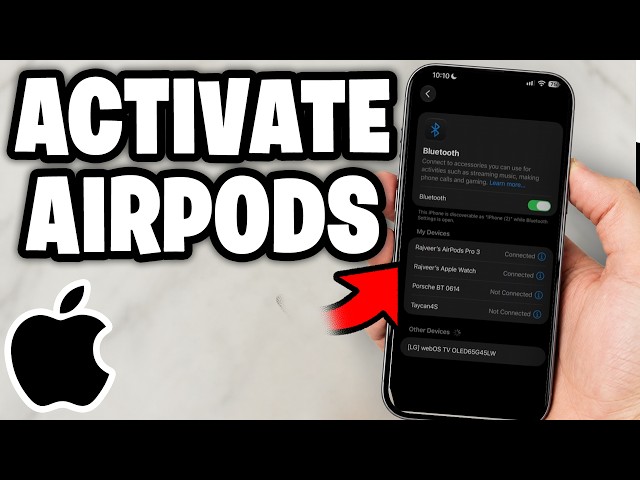 How To Activate AirPods