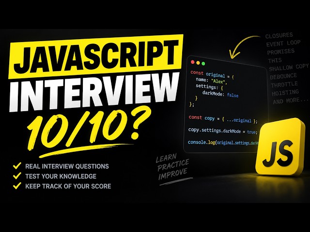 Can You Pass This JavaScript Interview? (10 Questions)