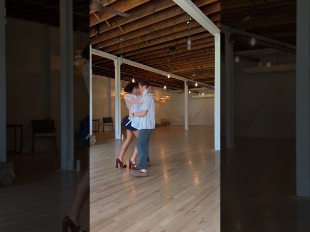 Ladies, teach your partner how to dance!