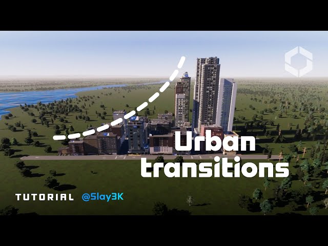 Urban Transitions | Inspirational Builds | Cities: Skylines II