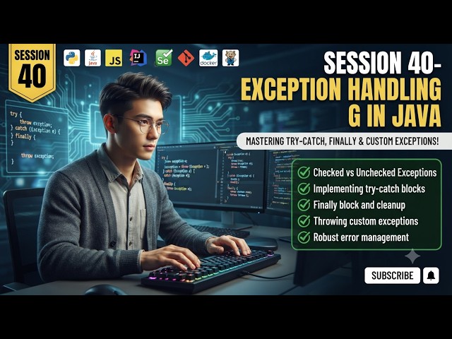 Session 40 Exception handling in Java